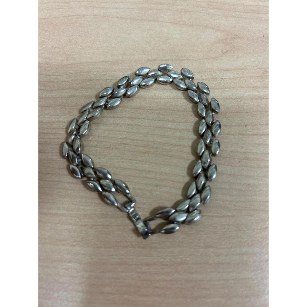 Heavy Metal Silver Bracelet